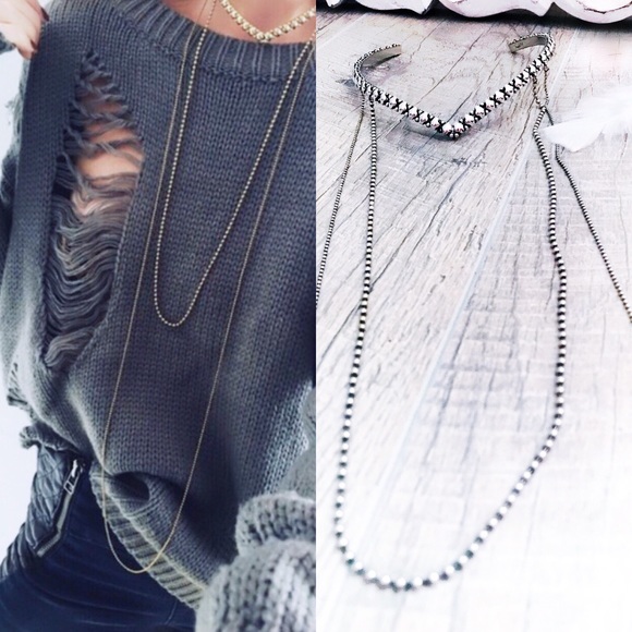 Sunahara Jewelry Jewelry - 🥂HP🥂Sunahara V-drip necklace